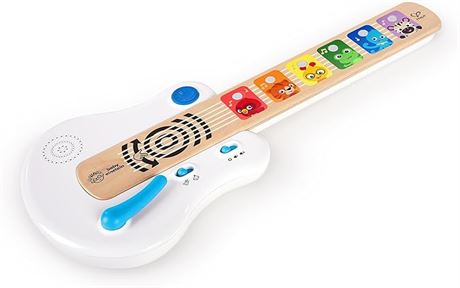 Baby Einstein Strum Along Songs Magic Touch Wooden Musical Light Up Toy Guitar