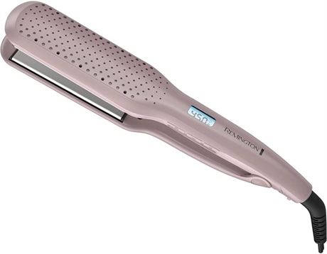 Remington Wet2Straight Hair Straightener/Flat Iron, 450° F Salon High Heat 1 3/4