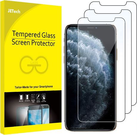 JETech Screen Protector for iPhone 11 Pro, iPhone Xs and iPhone X