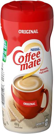 COFFEE-MATE Powder Original, Coffee Whitener, 450g Canister