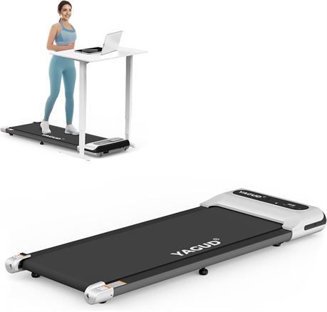 Yagud Under Desk Treadmill, Walking Pad for Home and Office,Portable Walking