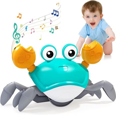 Crawling Crab Baby Toy Tummy Time Toy
