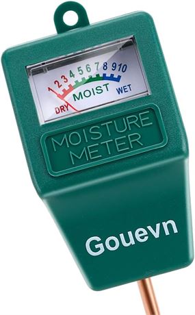 Gouevn Soil Moisture Sensor Meter, Plant Moisture Meter Indoor & Outdoor, Hygrom