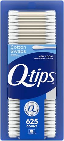 Q-tips Cotton Swabs for Hygiene and Beauty Care Original Cotton Swab