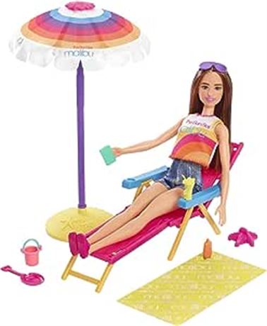 Barbie Loves The Ocean Doll & Beach-Themed Playset