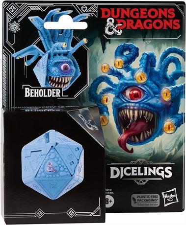 Dungeons & Dragons Dicelings Blue Beholder Collectible D&D Monster Dice