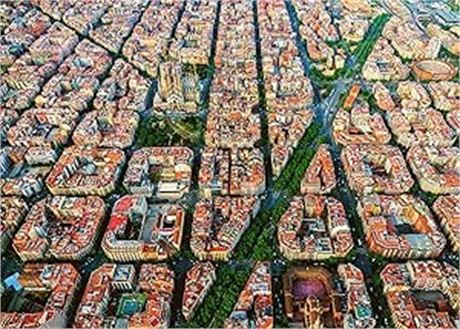 Sorus Puzzles - Barcelona Aerial - 1000 Piece Jigsaw Puzzle