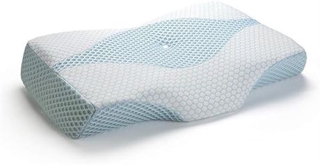 Memory Foam Pillows for Sleeping，Side Sleeper Contour Memory Foam Pillow