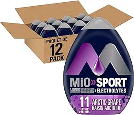 48ml (Pack of 12) MiO Sport Arctic Grape Liquid Water Enhancer