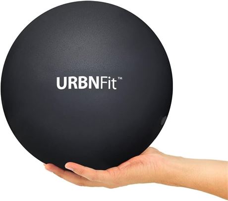 URBNFit Mini Pilates Ball - Small Exercise Ball for Yoga, Pilates, Barre, Physic