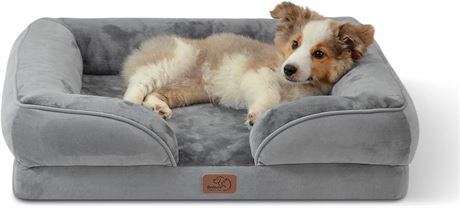 Large 35"x25"x6.5" Bedsure Orthopedic Dog Bed Medium  Dog Bed