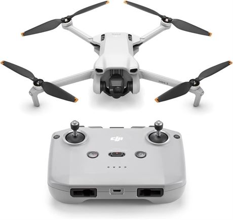 DJI Mini 3 – Lightweight and Foldable Mini Camera Drone with 4K HDR Video