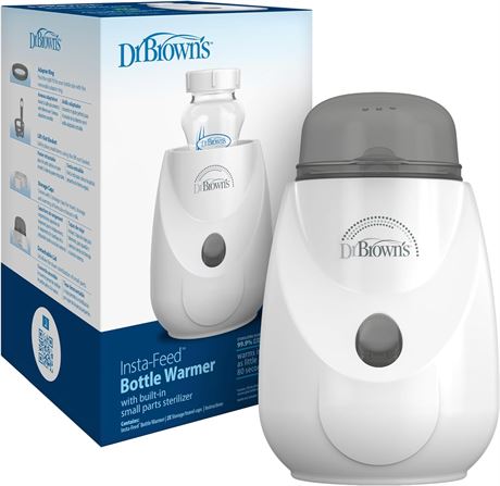 Dr. Brown's Insta-Feed Bottle Warmer and Sterilizer, White