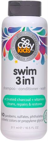 SoCozy Kids Swim 3-in-1 Shampoo, Conditioner & Body Wash