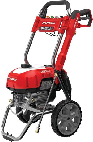 CRAFTSMAN Electric Pressure Washer, Cold Water, 2400-PSI, 1.1-GPM, Corded