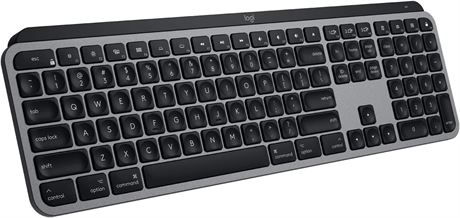 Logitech MX Keys Advanced Wireless Illuminated Keyboard for Mac,Backlit LED Keys