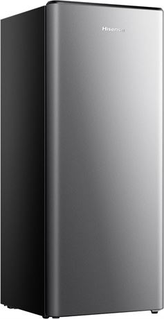 Hisense RC63C1GSE 6.3-cu ft Compact Refrigerator Stainless Steel Space-Saving