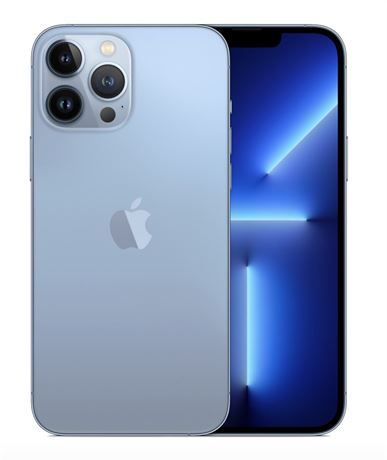 Apple iPhone 13 Pro Max 256GB - Sierra Blue (Unlocked)