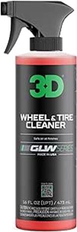 16oz 3D Wheel and Tire Cleaner, GLW Series | Ultimate Deep Clean | All-in-One