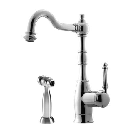 Houzer Regal Kitchen Faucet with Side Spray