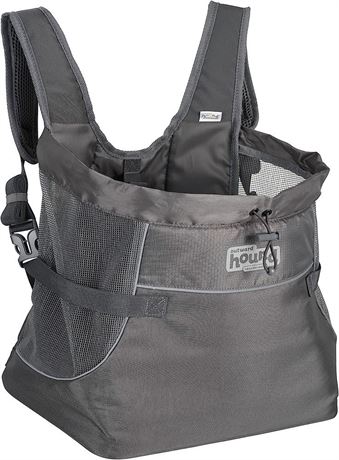 Small - Outward Hound PupPak Dog Front Carrier, Grey