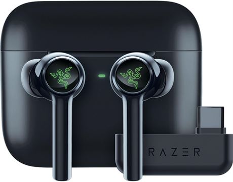 Razer Hammerhead Pro HyperSpeed Wireless Gaming Earbuds, Black