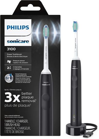 Philips Sonicare 3100 Power Toothbrush, Rechargeable Electric Toothbrush