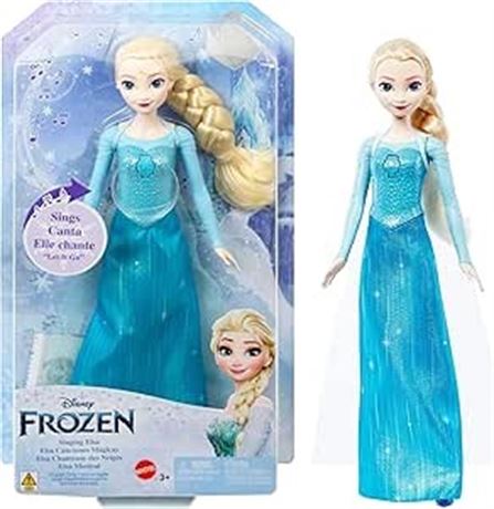 Disney Frozen Toys, Singing Elsa Doll in Signature Clothing, Sings “Let It Go”