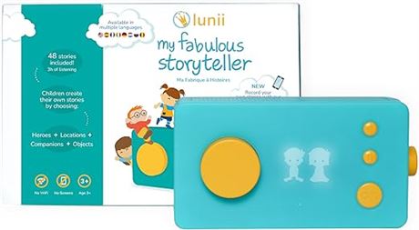 Lunii - My Fabulous Storyteller - Children Craft Their own Audio Stories -