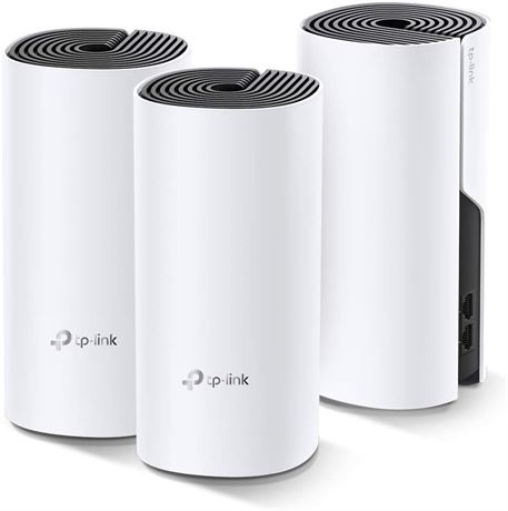 3-Pack TP-Link Deco Whole Home Mesh WiFi System (Deco M4) – Up to 5,500 Sq. Ft.