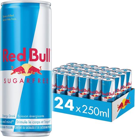 BB 2024/April/23   Red Bull Energy Drink, Sugar Free, 250 millilitre Pack of 21