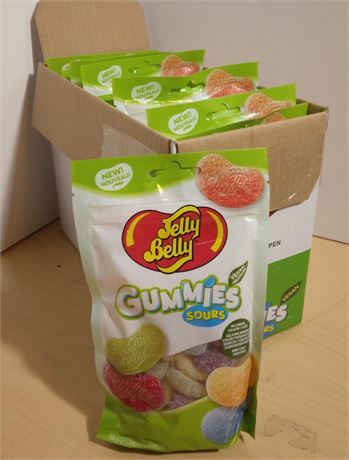 5 pack Jelly Belly Vegan Gummies Sours 198g