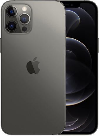Apple iPhone 12 Pro Max, 128GB, Graphite - Unlocked 86% Battery