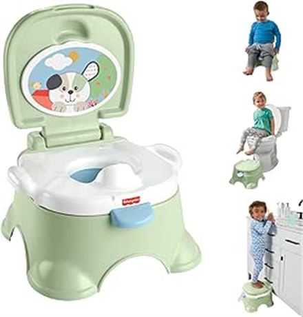 Fisher-Price Toddler Toilet 3-in-1 Puppy Perfection Potty Training Seat
