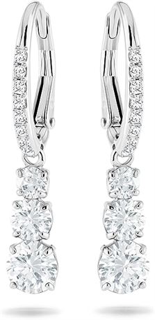 Swarovski Women's Attract Trilogy Crystal Earrings Collection