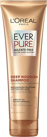 EverCreme Deep Nourish Shampoo for Dry Hair. Vegan. 250ml