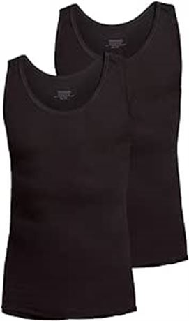 SMALL - Stanfield's Men's Cotton Tank Top Undershirt (2 Pack)