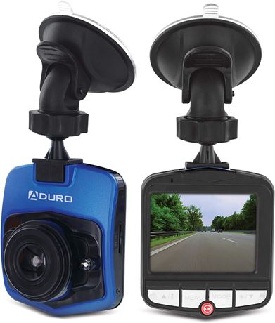 Aduro U-Drive Pro HD DVR Dash Cam 1080P Dash Camera for Cars Wide Angle Car
