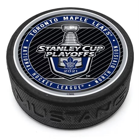 Toronto Maple Leafs 2021 Stanley Cup Playoffs Bound Puck