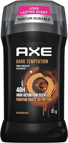 85g AXE Deodorant Stick  Dark Temptation Dark Chocolate Men's Deodorant 48 hours