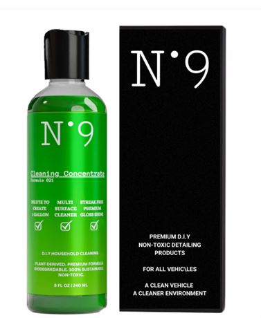 N9 100% Natural Multi-Surface All-Purpose Cleaner Concentrate | 240ml