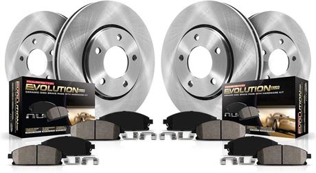 For 2012-2018 Ford Models Autospecialty Daily Driver OE Brake Kit Front and Rear