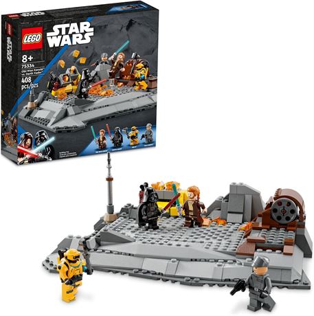 LEGO Star Wars Obi-Wan Kenobi vs. Darth Vader 75334 Building Toy Set