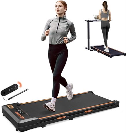 AIRHOT Walking Pad, 2 in 1 Under Desk Treadmill of Compact Space, 2.5HP Quiet