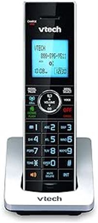 VTech DS6072 Accessory Handset for The DS6771-3 Base System, Black and Silver