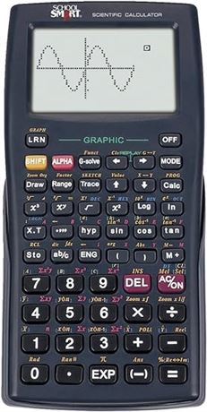 School Smart CS-121 Graphic Calculator 10 + 2 Dot Matrix