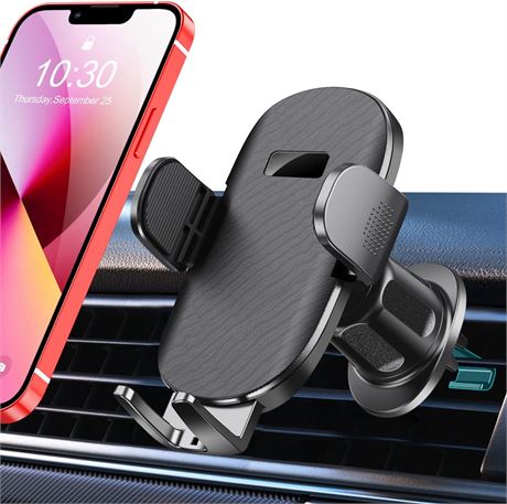 Car Phone Holder, WOCBUY Hands Free Cell Phone Holder for Car