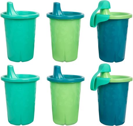 The First Years GreenGrown Reusable Spill-Proof Sippy Cups – Toddler Sippy Cup