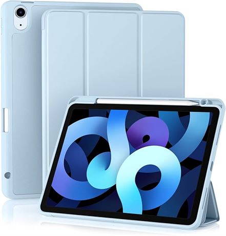 iPad Air 4th/5th Akkerds Generation Case 2022, Sky Blue