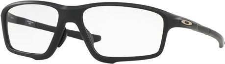 58mm Oakley Men's OX8080 Crosslink Zero Asian Fit Prescription Eyewear Frames